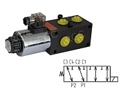 Дивертер электромагнитный 3/8 E6238Y-D12Z5L 12V