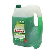 Жидкость охлаждающая антифриз SIBIRIA GREEN G11 10 кг