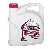 Жидкость охлаждающая антифриз SINTEC Premium G12+ 5кг